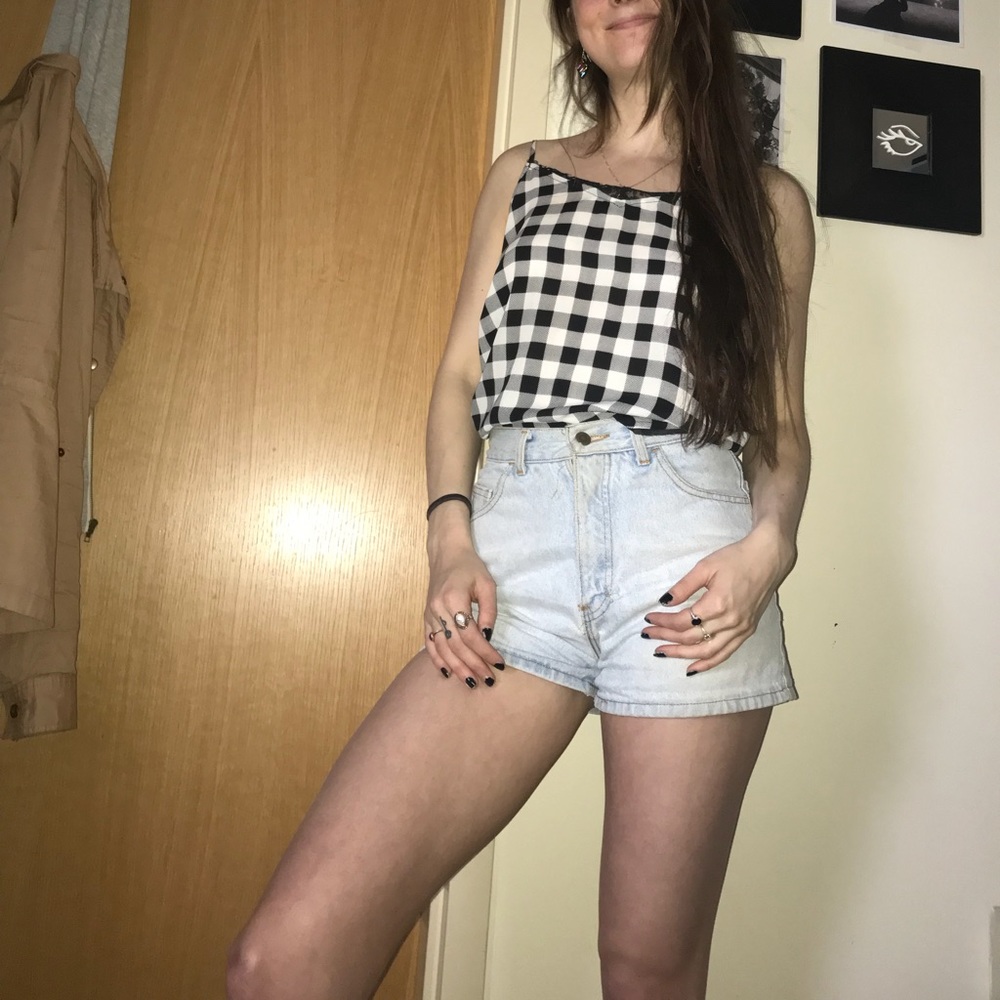 gingham tank